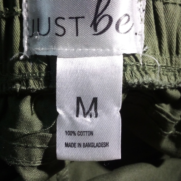 Just Be Belted Capris Pant (3)pair Set NWT 🖤💚🤎 - Picture 9 of 9